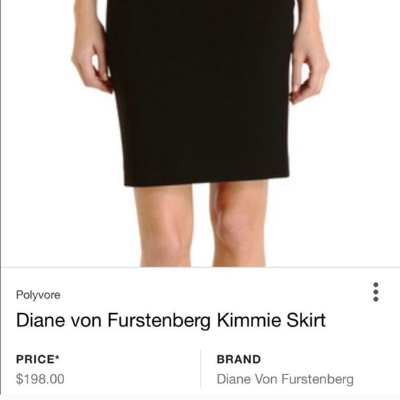 DVF Kimmie pencil skirt 4 - Picture 12 of 13